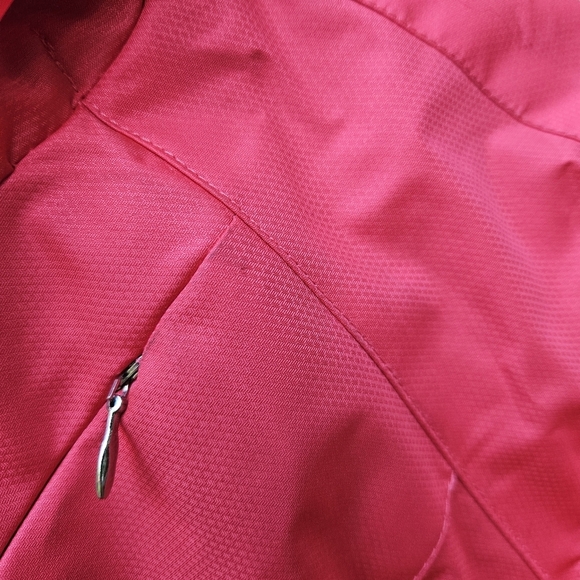 Zeroxposur fleece-lined water resistant jacket in Coral Spark large FLAWED - Picture 4 of 15
